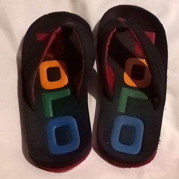 Child's Polo Flip Flops Sz 13 - 1 - Picture 4 of 6